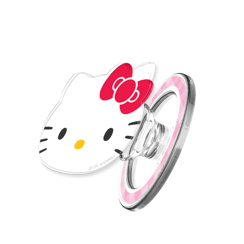 [Sanrio]산리오 캐릭터즈 페이스 아크릴 투명 마그네틱 스마트톡 단품(맥세이프 호환)
