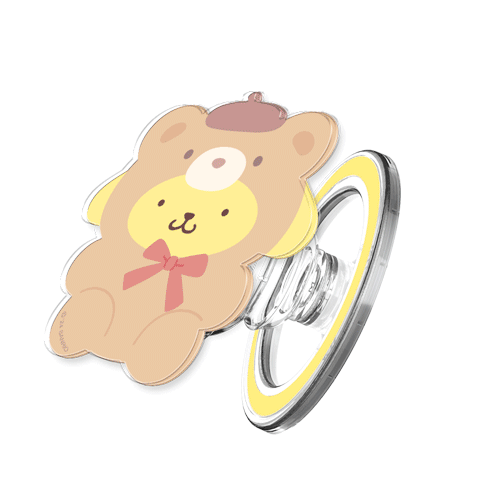 [Sanrio]산리오 캐릭터즈 베어 아크릴 투명 마그네틱 스마트톡 단품(맥세이프 호환)