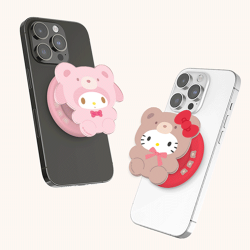 [Sanrio]산리오 캐릭터즈 베어 마그네틱 아크릴 스마트톡 단품(맥세이프 호환)