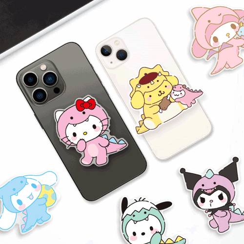 [Sanrio]산리오 캐릭터즈 다이노 코스듐 아크릴 스마트톡 단품