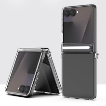 [TryCozy] Z플립시리즈 오토 힌지 클리어 하드케이스 기본사출