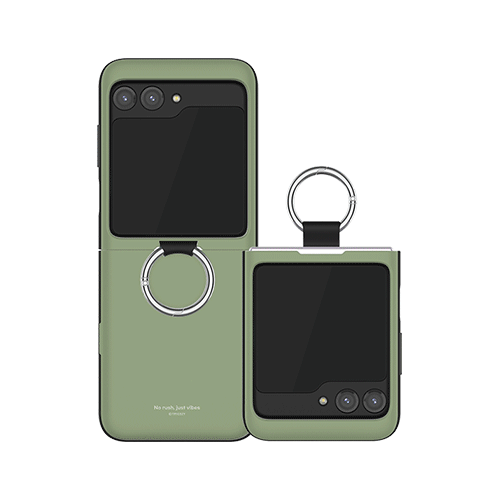 [TryCozy] 무드 팔레트 갤럭시Z플립시리즈 고리형 카드도어범퍼케이스