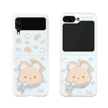 [TryCozy] 큐티 펫 아크릴 스마트톡 갤럭시Z플립시리즈 3D곡면하드