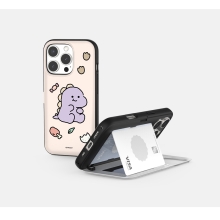 [TryCozy] 삐뚤빼뚤 공룡 카드도어범퍼케이스