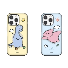 [TryCozy] 삐뚤빼뚤 공룡 카드도어범퍼케이스+아크릴 스마트톡