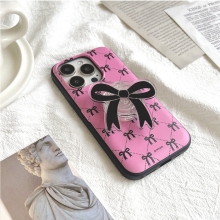 [TryCozy] 코지 리본 패턴 카드도어범퍼케이스+아크릴 스마트톡