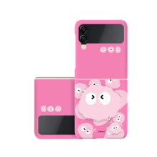 [TryCozy] 몽몽 와글와글 미니미 갤럭시Z플립시리즈 3D곡면하드+무빙 아크릴 스마트톡