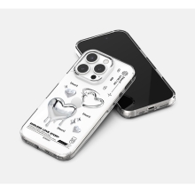 [TryCozy] 하트 레터링 클리어 에어쿠션 젤하드케이스