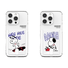 [PEANUTS]빈티지 스누피 하루 클리어 에어쿠션 카드젤리케이스