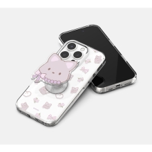 [TryCozy] 큐티 펫 아크릴 스마트톡 클리어 에어쿠션 젤하드케이스