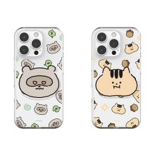 [TryCozy] 작은 친구들 아크릴 스마트톡 클리어 에어쿠션 젤하드케이스