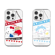 [Sanrio]산리오 캐릭터즈 LOVE 라인 투명젤리케이스