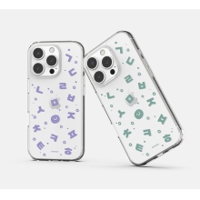 [TryCozy] 한글 패턴 클리어 에어쿠션 젤하드케이스