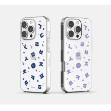 [TryCozy] 한글 패턴 투명젤리케이스