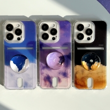 [TryCozy] 미드나잇 클리어 에어쿠션 카드젤리케이스+반구 스마트톡