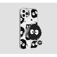 [TryCozy] 몽몽 와글와글 미니미 클리어 에어쿠션 카드젤리케이스+무빙 아크릴 스마트톡