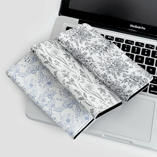 [TryCozy] 빈티지 네이쳐 패턴 사피아노 다이어리케이스