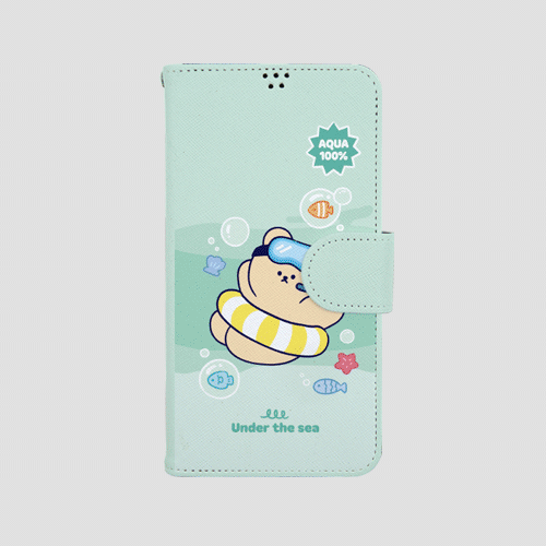 [TryCozy] 애니멀 썸머비치 사피아노 다이어리케이스