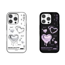 [TryCozy] 하트 레터링 마그네틱 카드도어범퍼케이스