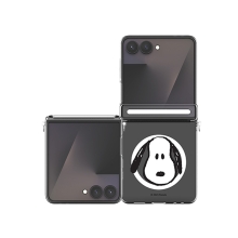 [PEANUTS]스누피 피크닉 Z플립시리즈 오토 힌지 마그네틱 클리어 하드케이스(맥세이프 호환)