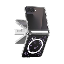 [TryCozy] 몽몽 두들 Z플립시리즈 오토 힌지 마그네틱 클리어 하드케이스(맥세이프 호환)