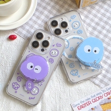 [TryCozy] 몽몽 두들 클리어 렌즈가드 마그네틱 젤하드 케이스+무빙 투명 마그네틱 톡