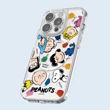 [PEANUTS]스누피 헬로 프렌즈 클리어 렌즈가드 마그네틱 젤하드 케이스