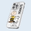 [PEANUTS]스누피 씽앤쏭 클리어 렌즈가드 마그네틱 젤하드 케이스