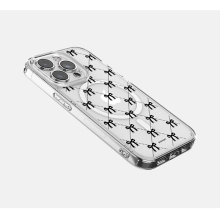 [TryCozy] 코지 리본 패턴 클리어 렌즈가드 마그네틱 젤하드 케이스