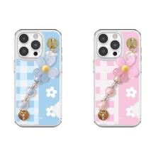 [TryCozy] 플라워하프 체인 카드투명하드케이스