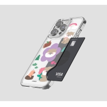 [TryCozy] 동물꽃 소풍 카드투명하드케이스