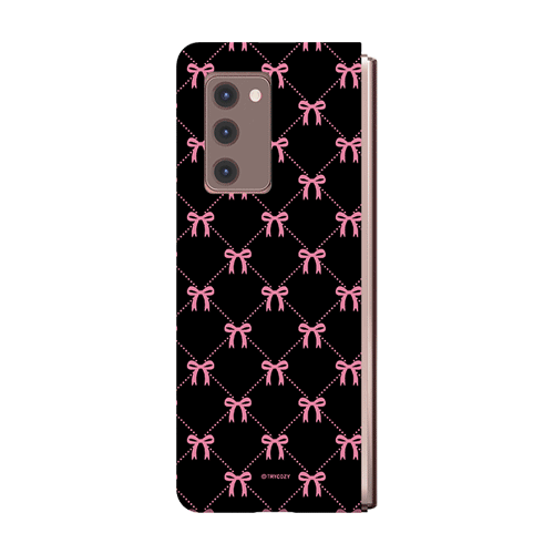 [TryCozy] 코지 리본 패턴 갤럭시Z폴드시리즈 하드케이스