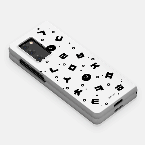 [TryCozy] 한글 패턴 갤럭시Z폴드시리즈 하드케이스