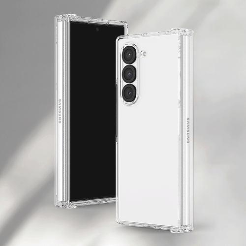 [TryCozy] 갤럭시Z폴드시리즈 힌지보호 투명하드케이스 기본사출