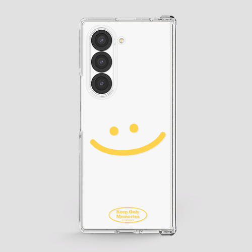 [TryCozy] 빅 말랑말랑 갤럭시Z폴드시리즈 힌지보호 투명하드케이스