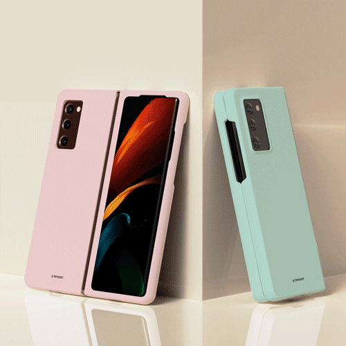 [TryCozy] 솔리드 파스텔 갤럭시Z폴드시리즈 하드케이스