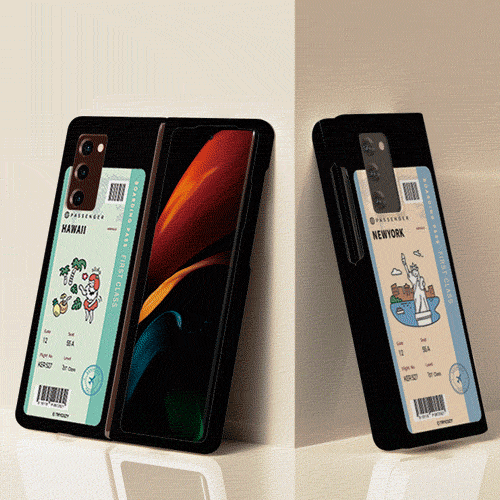 [TryCozy] 뉴에어티켓 갤럭시Z폴드시리즈 하드케이스