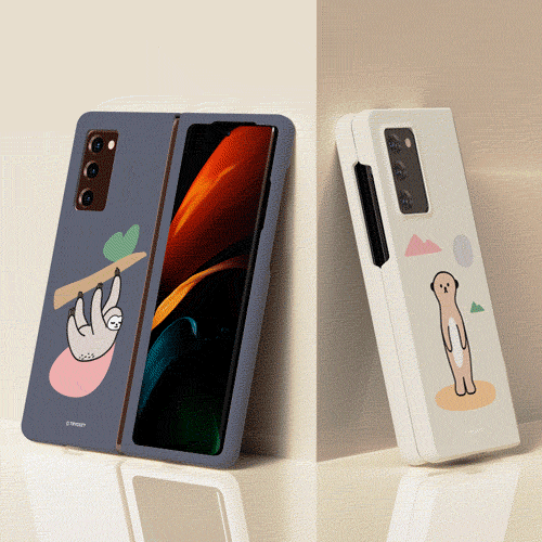 [TryCozy] 심플애니멀 갤럭시Z폴드시리즈 하드케이스