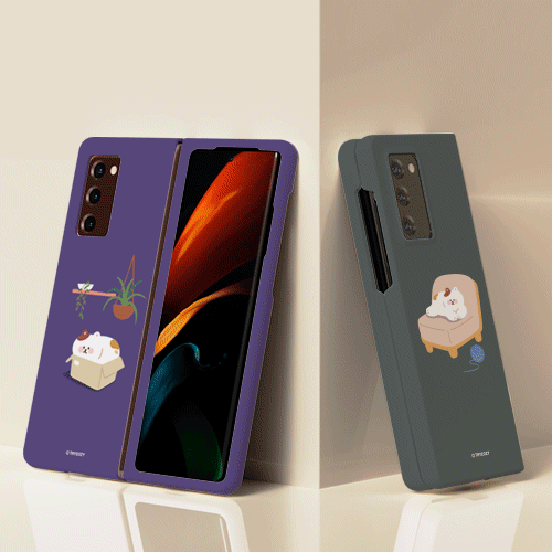 [TryCozy] 냥이의집콕 갤럭시Z폴드시리즈 하드케이스