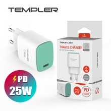템플러 가정용 PD25W USB 1포트 충전기(케이블미포함)