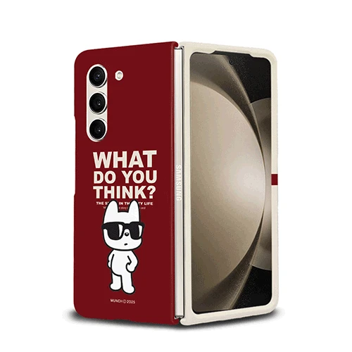 J2 뭉크 라이프 슬림 하드 케이스(갤럭시Z폴드)