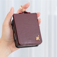 윈디 천연소가죽 Z플립 케이스