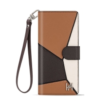 라피네 콤비 천연소가죽 폴드 케이스