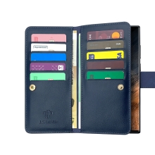 다비드 더블 월렛 천연소가죽 다이어리 케이스