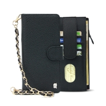 보테뮤 오플 천연소가죽 지퍼 다이어리 케이스