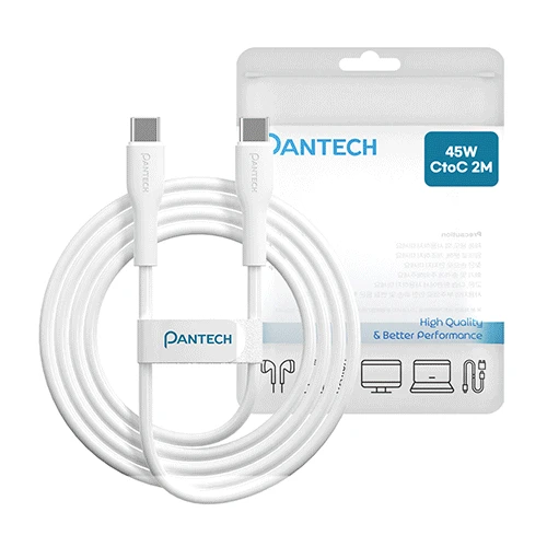 팬텍 45W 초고속 충전 컬러 케이블 2M(C to C타입)