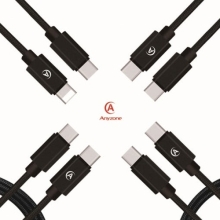 애니존 60W 초고속 충전 패브릭 케이블(C to C 타입) 3M