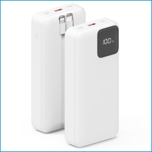 하이온 LED 2in1 케이블 일체형 20W/22.5W 고속 보조배터리 20000mAh