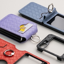 리미트 베네 소가죽 Z플립 케이스