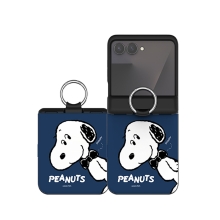 [PEANUTS]스누피 헬로 프렌즈 Z플립 오토 힌지 카드도어범퍼케이스